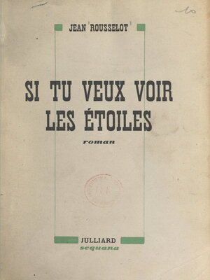 cover image of Si tu veux voir les étoiles